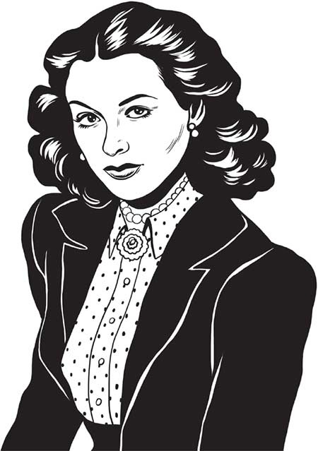 Иллюстрация к книге — Как бы поступила Клеопатра? Как великие женщины решали ежедневные проблемы. От Фриды Кало до Анны Ахматовой [i_028.jpg]