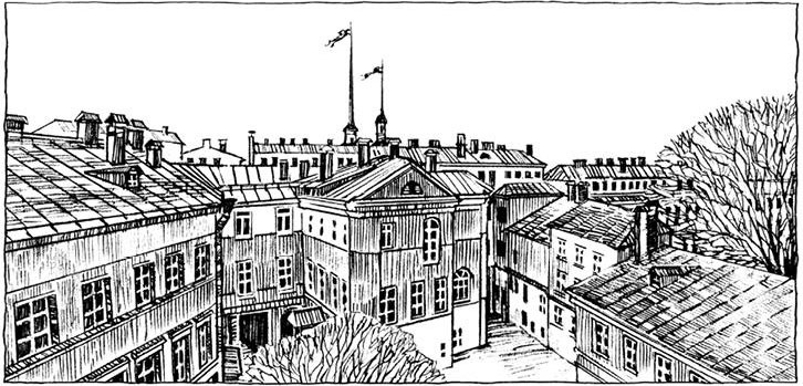 Иллюстрация к книге — Доброключения и рассуждения Луция Катина  [i_007.jpg]