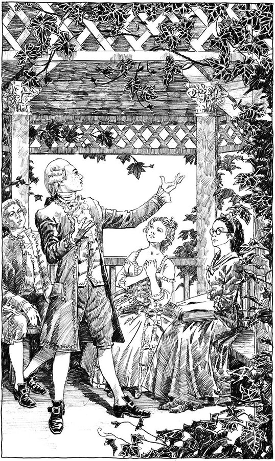 Иллюстрация к книге — Доброключения и рассуждения Луция Катина  [i_036.jpg]