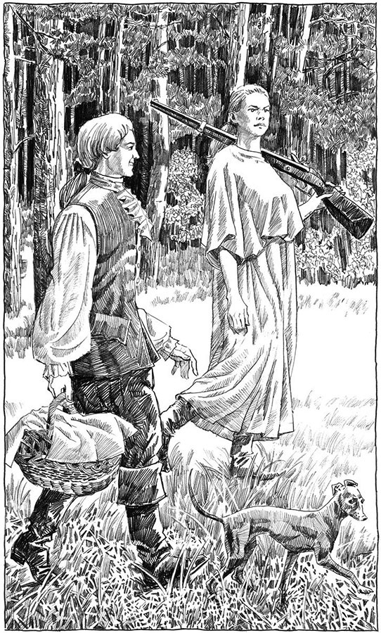 Иллюстрация к книге — Доброключения и рассуждения Луция Катина  [i_075.jpg]