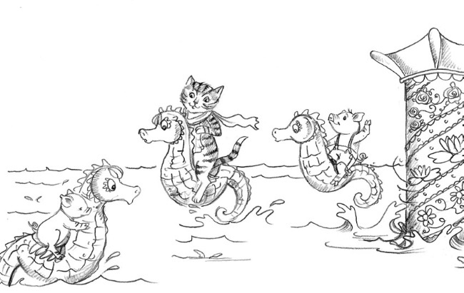 Иллюстрация к книге — Свинка Милли, или Зеркальный лабиринт [i_013.jpg]