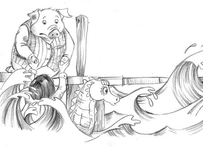 Иллюстрация к книге — Свинка Милли, или Зеркальный лабиринт [i_021.jpg]