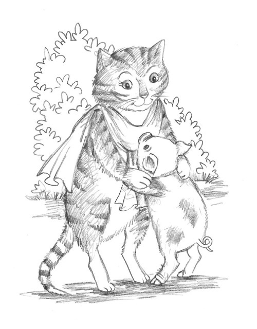 Иллюстрация к книге — Свинка Милли, или Зеркальный лабиринт [i_046.jpg]