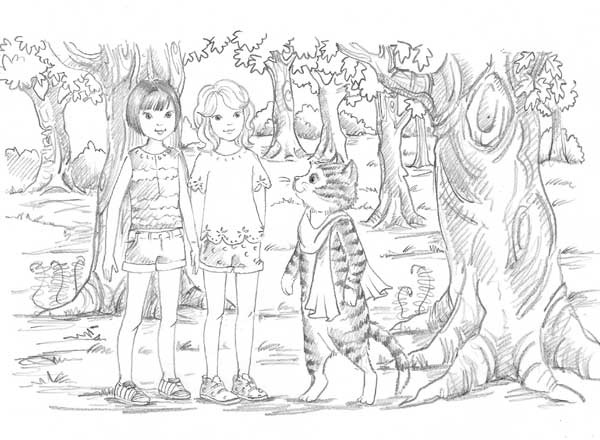 Иллюстрация к книге — Бобрёнок Фиби, или Сбежавший сапфир [block_00112715.jpg]