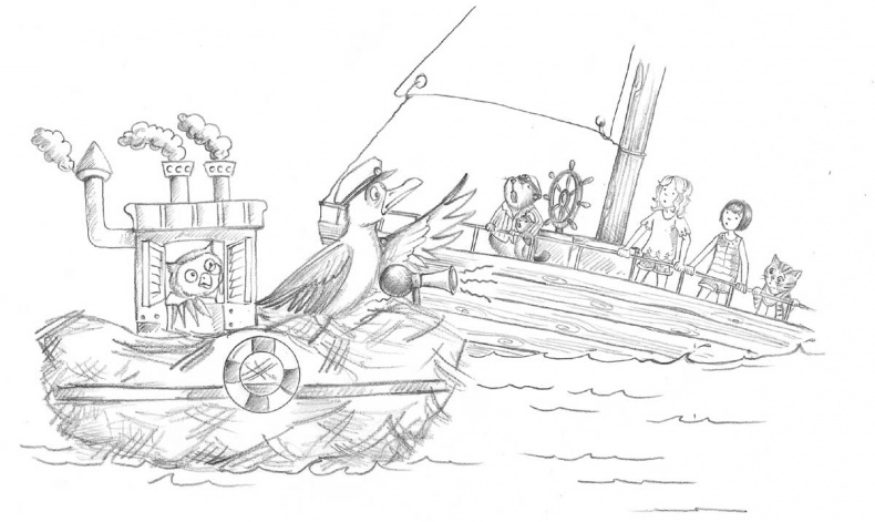 Иллюстрация к книге — Бобрёнок Фиби, или Сбежавший сапфир [block_00112746.jpg]