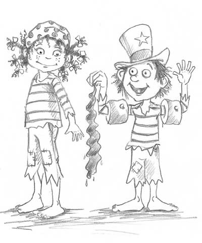 Иллюстрация к книге — Котёнок Кэти, или Сокровище песчаного замка [block_00112845.jpg]