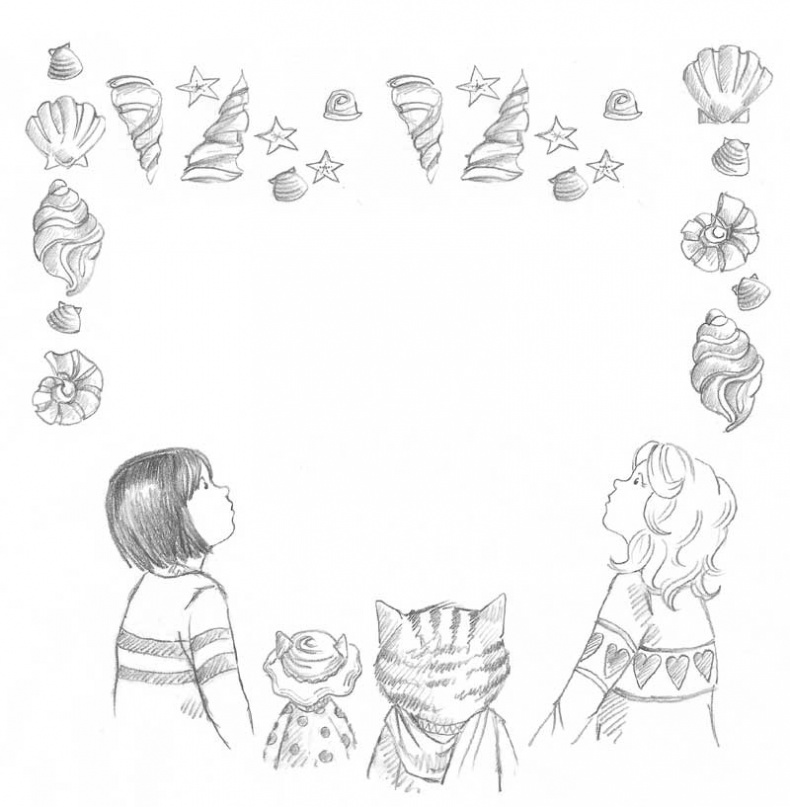 Иллюстрация к книге — Котёнок Кэти, или Сокровище песчаного замка [block_00112894.jpg]