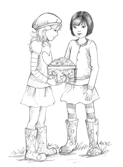 Иллюстрация к книге — Медвежонок Ханна, или Мёд Удачи [i_005.jpg]