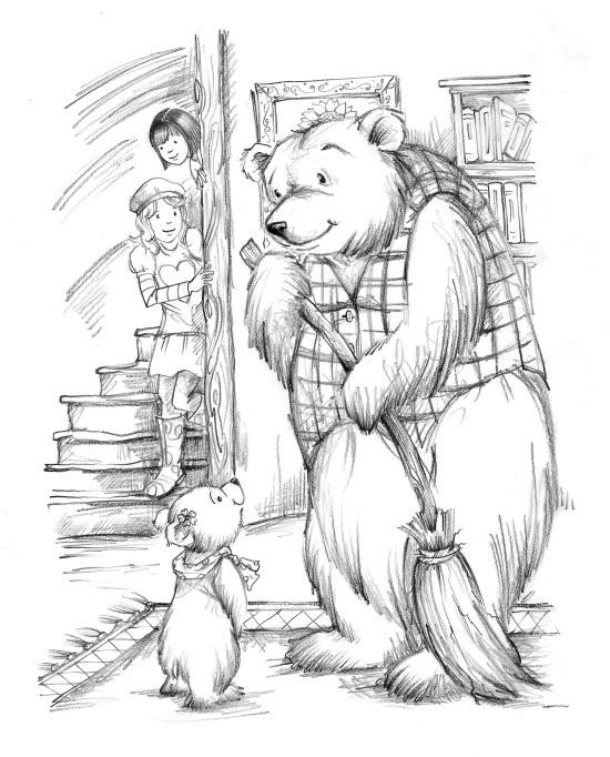 Иллюстрация к книге — Медвежонок Ханна, или Мёд Удачи [i_025.jpg]