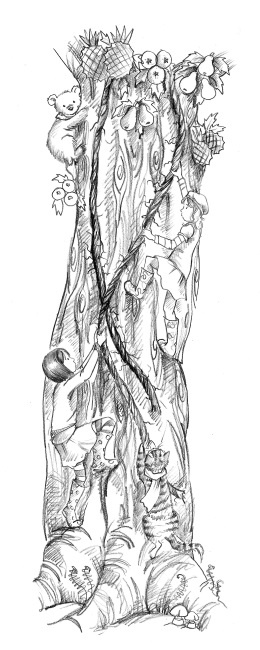 Иллюстрация к книге — Медвежонок Ханна, или Мёд Удачи [i_034.jpg]