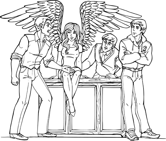 Иллюстрация к книге — Гарпия в Академии  [i_005.jpg]