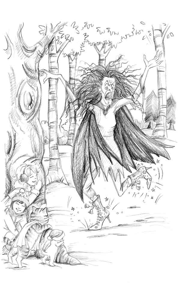 Иллюстрация к книге — Щенок Холли, или Туфли для ведьмы [block_001192103.jpg]