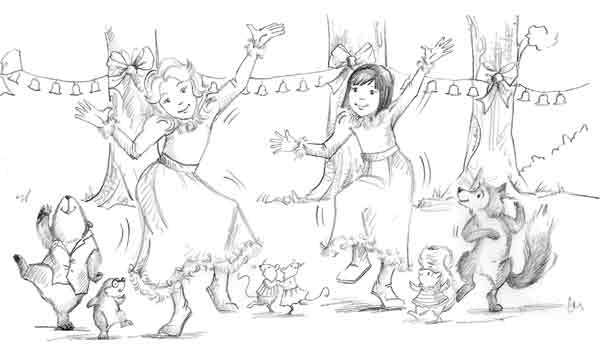 Иллюстрация к книге — Щенок Холли, или Туфли для ведьмы [block_001192178.jpg]