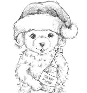 Иллюстрация к книге — Щенок Холли, или Туфли для ведьмы [block_00119256.jpg]