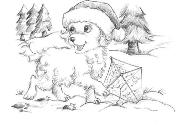 Иллюстрация к книге — Щенок Холли, или Туфли для ведьмы [block_00119271.jpg_0.jpg]