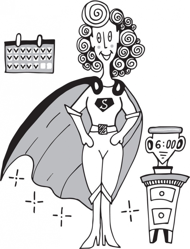 Иллюстрация к книге — Вставай рано! Марафон ранних подъемов для мам  [i_007.jpg]