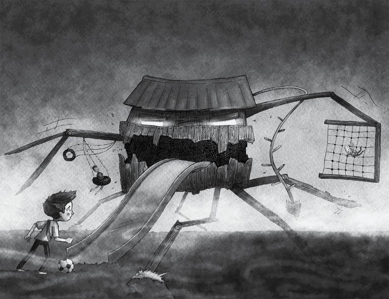 Иллюстрация к книге — Школа Жуткинса. Джунгли на перемене! [i_075.jpg]