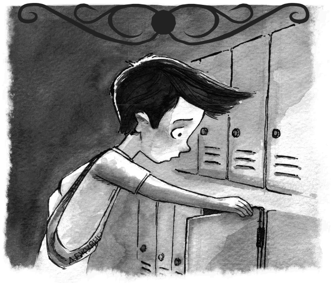 Иллюстрация к книге — Школа Жуткинса. Шкафчик съел Люси! [i_014.jpg]