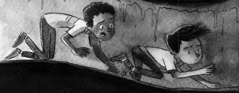 Иллюстрация к книге — Школа Жуткинса. Шкафчик съел Люси! [i_019.jpg]