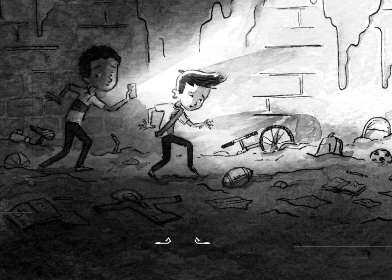 Иллюстрация к книге — Школа Жуткинса. Шкафчик съел Люси! [i_033.jpg]