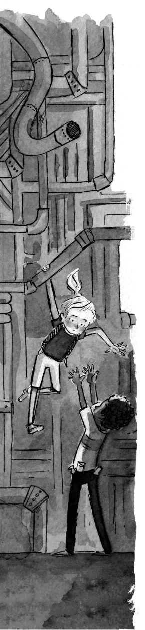 Иллюстрация к книге — Школа Жуткинса. Шкафчик съел Люси! [i_047.jpg]