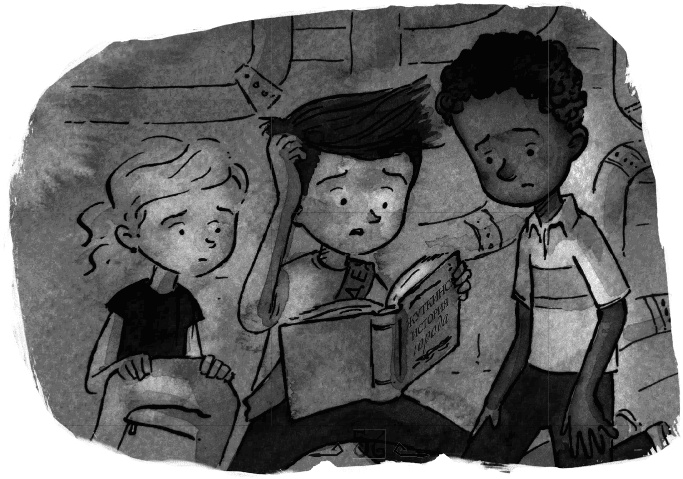 Иллюстрация к книге — Школа Жуткинса. Шкафчик съел Люси! [i_049.jpg]