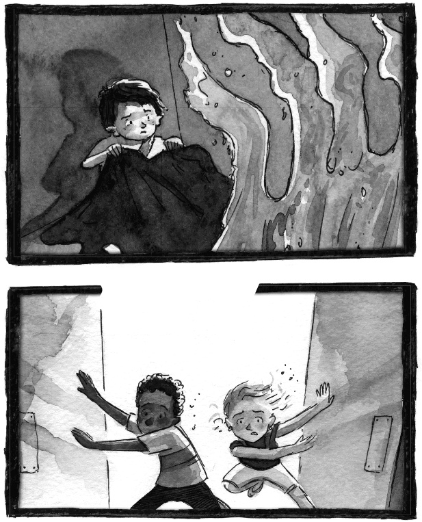 Иллюстрация к книге — Школа Жуткинса. Шкафчик съел Люси! [i_070.jpg]