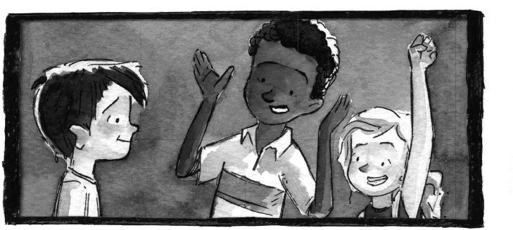 Иллюстрация к книге — Школа Жуткинса. Шкафчик съел Люси! [i_074.jpg]