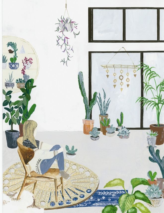 Иллюстрация к книге — Urban Jungle. Как создать уютный интерьер с помощью растений [i_048.jpg]