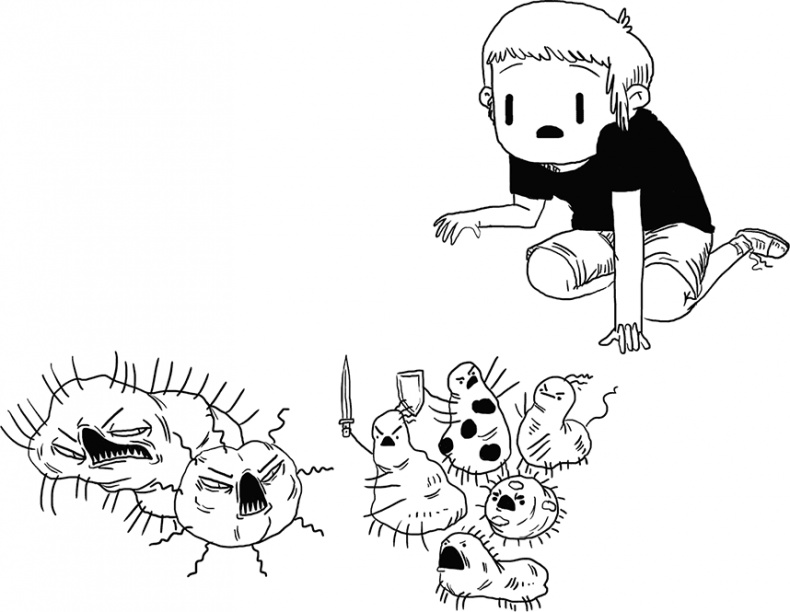 Иллюстрация к книге — Микробы? Мама, без паники, или Как сформировать ребенку крепкий иммунитет [i_012.jpg]