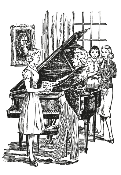 Иллюстрация к книге — Нэнси Дрю и тайна старых часов [i_003.jpg]