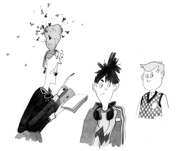 Иллюстрация к книге — Как курица лапой [i_002.jpg]