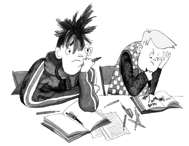 Иллюстрация к книге — Как курица лапой [i_009.jpg]