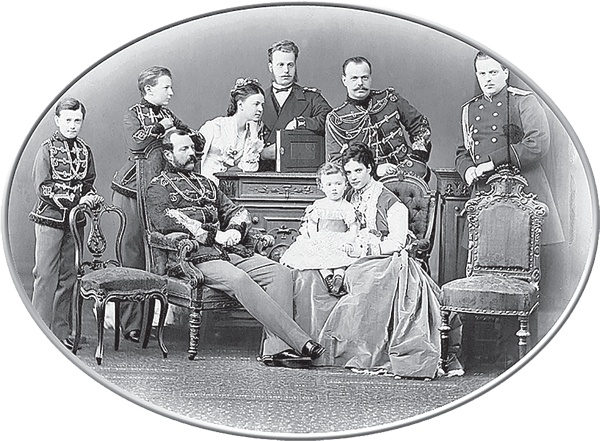 Иллюстрация к книге — Великие княгини и князья семьи Романовых [i_002.jpg]