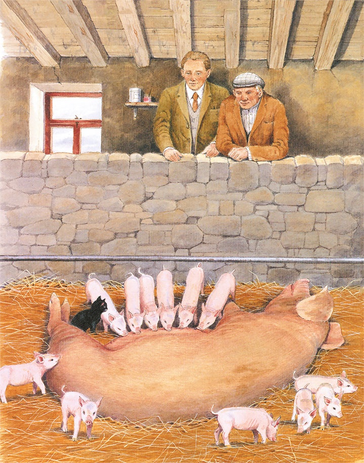 Иллюстрация к книге — Детям. Рассказы о животных [i_014.jpg]