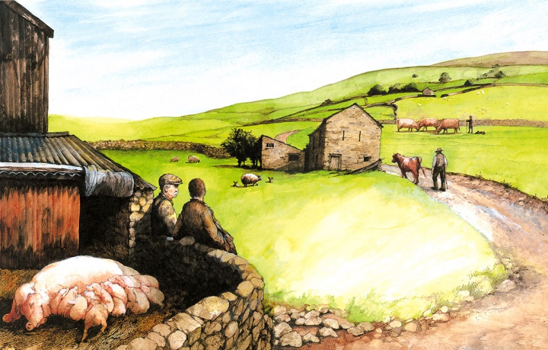 Иллюстрация к книге — Детям. Рассказы о животных [i_076.jpg]