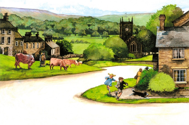 Иллюстрация к книге — Детям. Рассказы о животных [i_077.jpg]