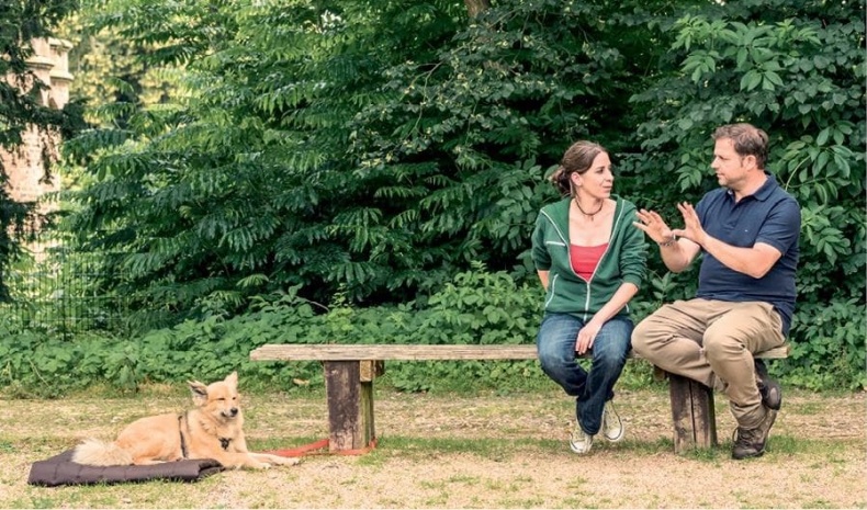 Иллюстрация к книге — Идеальная собака не выгуливает хозяина. Как воспитать собаку без вредных привычек [i_077.jpg]