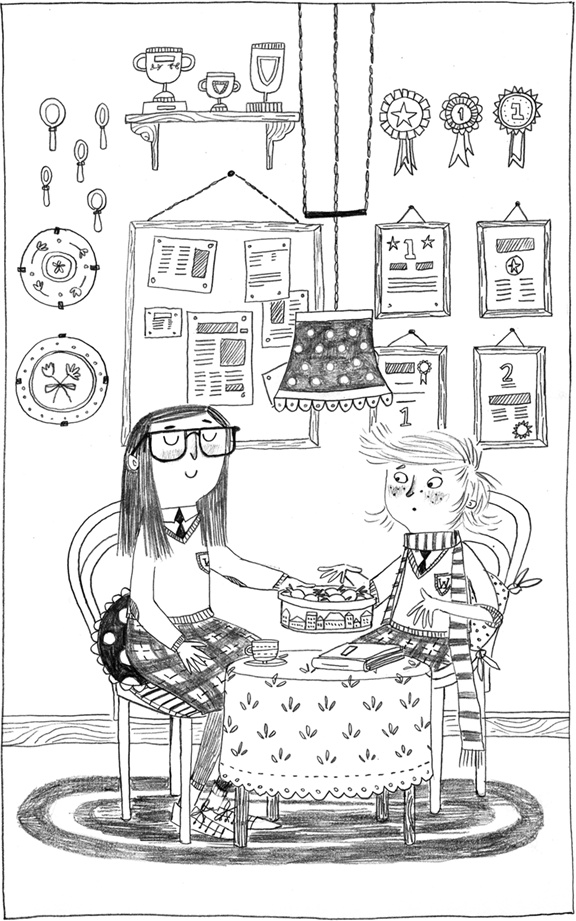 Иллюстрация к книге — Вредная девчонка в школе [i_012.jpg]