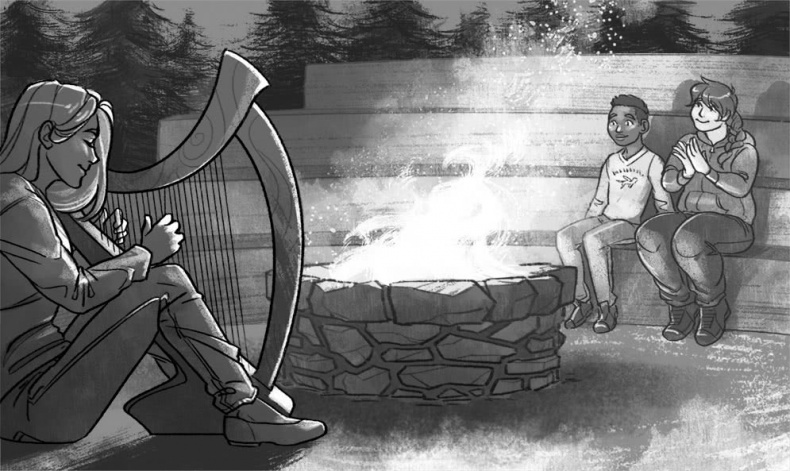 Иллюстрация к книге — Лагерь полукровок: совершенно секретно [i_005.jpg]