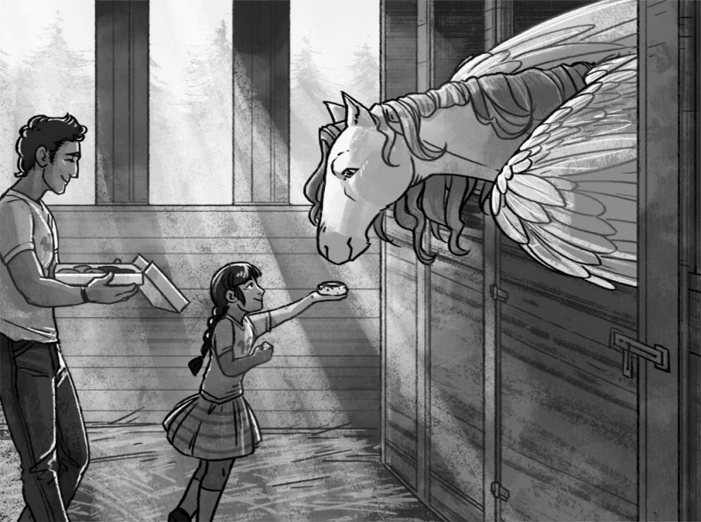 Иллюстрация к книге — Лагерь полукровок: совершенно секретно [i_025.jpg]