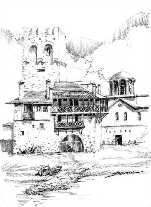 Иллюстрация к книге — Святой Афон. Удел Богородицы  [_091.jpg]