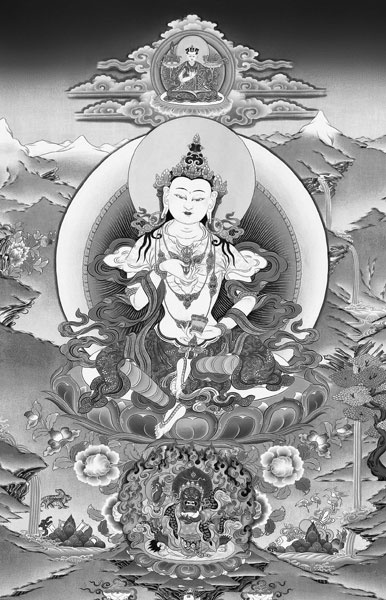 Иллюстрация к книге — Тайный буддизм. Том III. Глубина Алмазной колесницы [i_017.jpg]