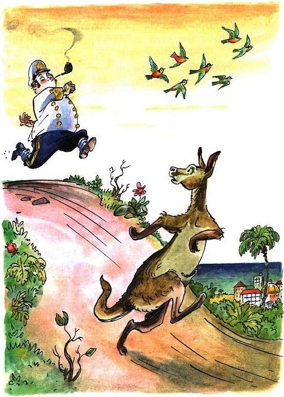 Иллюстрация к книге — Приключения капитана Врунгеля [pict-25.jpg]