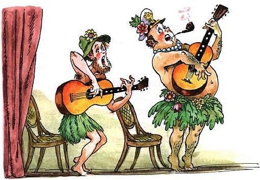 Иллюстрация к книге — Приключения капитана Врунгеля [pict-34.jpg]