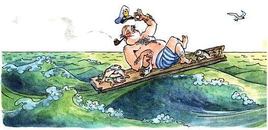 Иллюстрация к книге — Приключения капитана Врунгеля [pict-37.jpg]