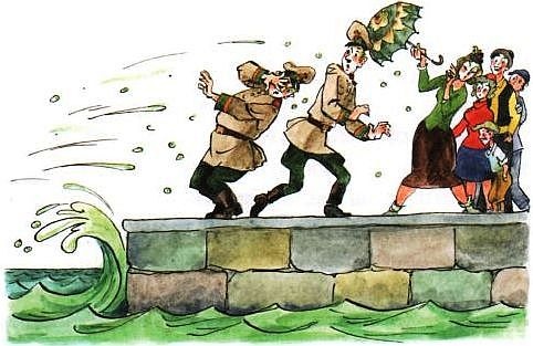 Иллюстрация к книге — Приключения капитана Врунгеля [pict-61.jpg]