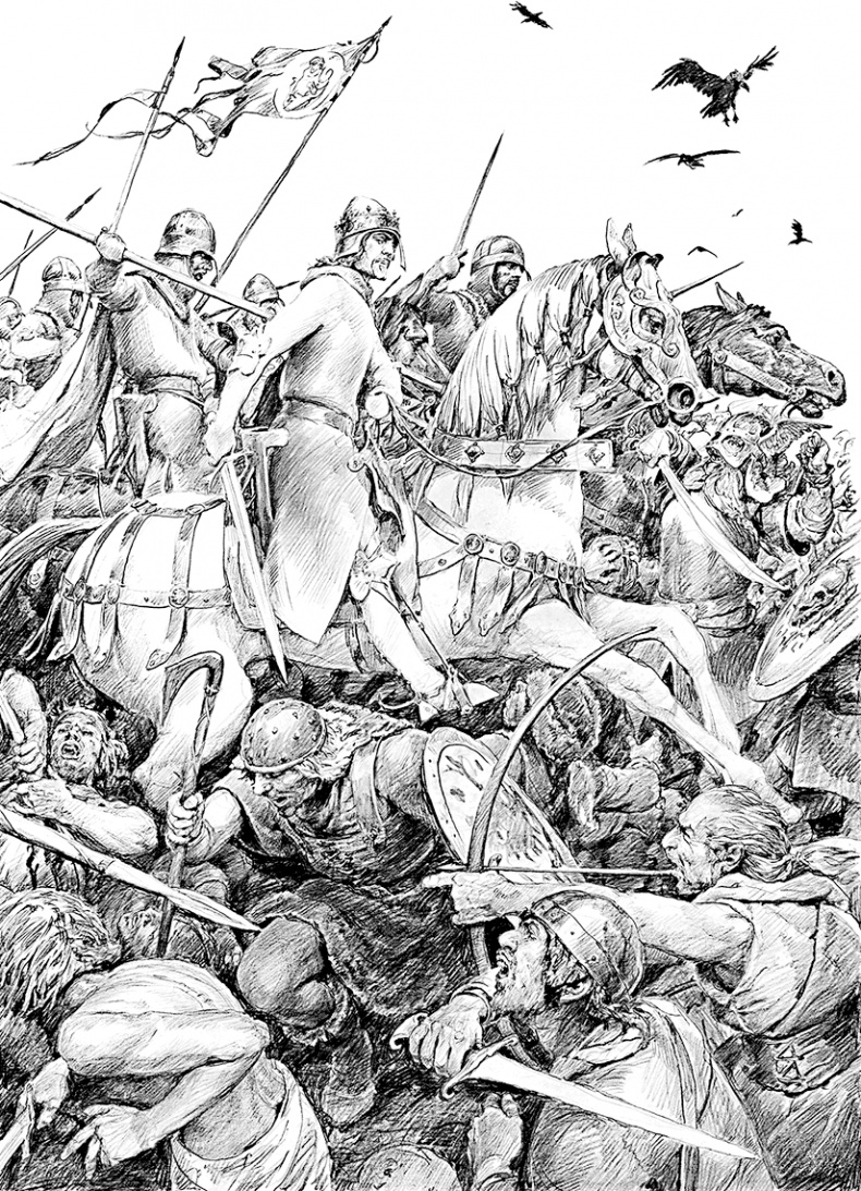 Иллюстрация к книге — Смерть Артура [i_003.jpg]