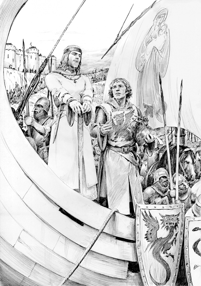 Иллюстрация к книге — Смерть Артура [i_005.jpg]