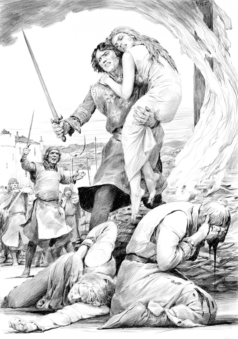 Иллюстрация к книге — Смерть Артура [i_007.jpg]